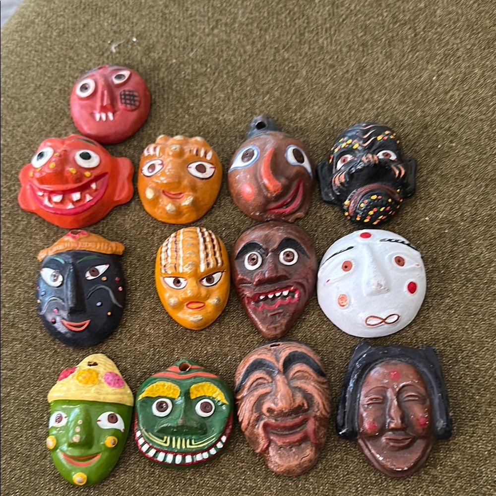 Colorful Ceramic Face masks